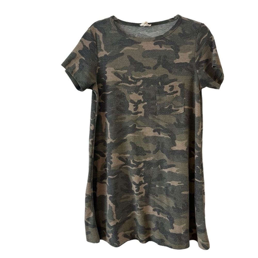 Camouflage Print Women's Dress